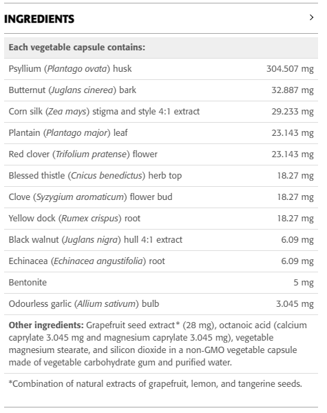 Ultra Purifiant Cleanse 500 mg - New Roots Herbal