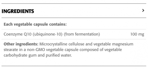 Co-Enzyme Q10 100 mg - New Roots Herbal