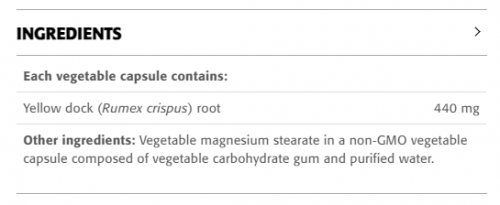 Yellow Dock 440 mg - New Roots Herbal