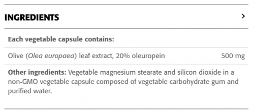 Olive Leaf Extract 500 mg - New Roots Herbal
