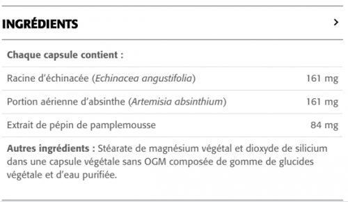 Extrait de Pépin de Pamplemousse Avec absinthe (Capsules) - New Roots Herbal 