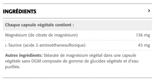 Magnésium Citrate et L-Taurine - New Roots Herbal