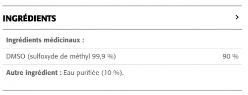 DMSO Liquide - New Roots Herbal