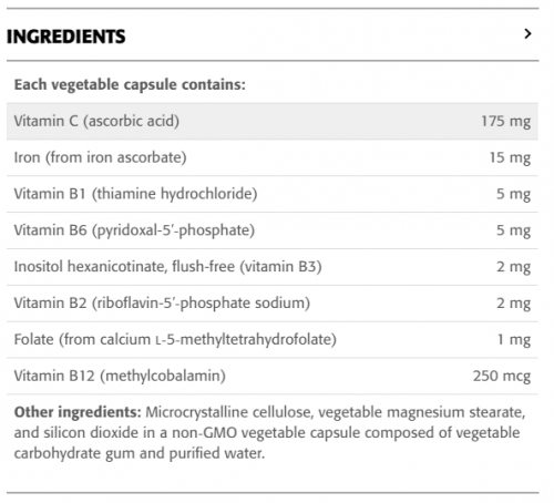 Super Iron 15 mg - New Roots Herbal