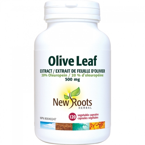 Olive Leaf Extract 500 mg - New Roots Herbal