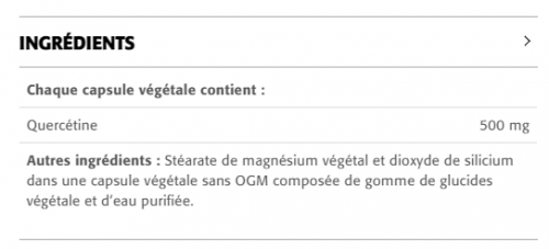 Quercétine 500 mg - New Roots Herbal