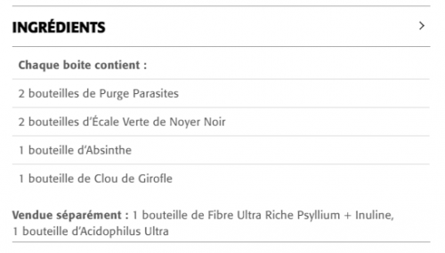 Programme Purge Parasites - New Roots Herbal