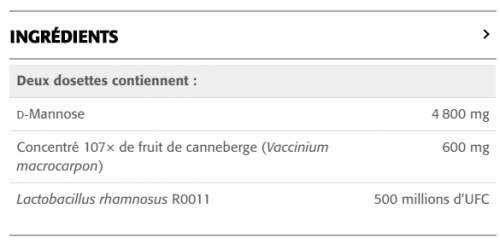D-Mannose et Canneberge Avec probiotiques - New Roots Herbal 