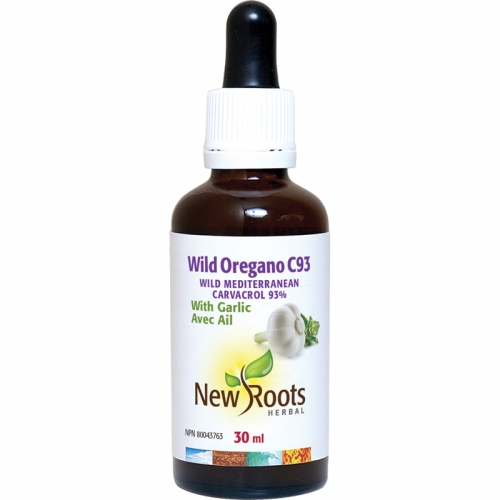 Wild Oregano C93 avec Ail - New Roots Herbal