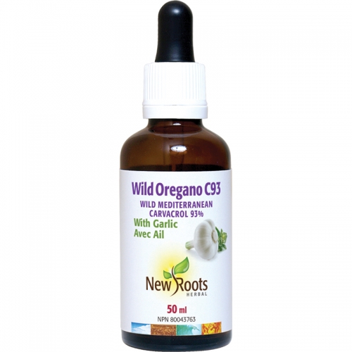 Wild Oregano C93 avec Ail - New Roots Herbal