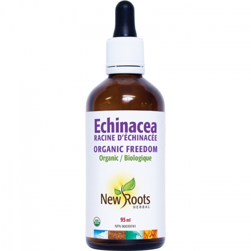 Racine d’Échinacée Certifiée biologique (Liquide) - New Roots Herbal 