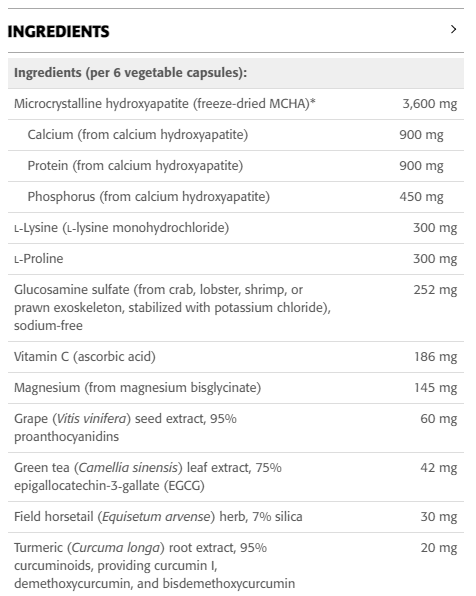 Strong Bones Boron-Free - New Roots Herbal