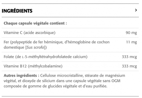 Polypeptide de Fer Héminique - New Roots Herbal 
