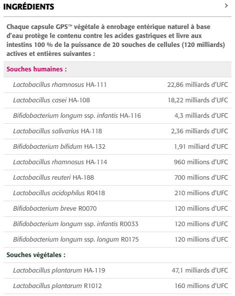 Probiotiques Récupération - New Roots Herbal