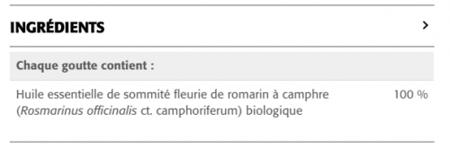 Huile Essentielle de Romarin à Camphre - New Roots Herbal