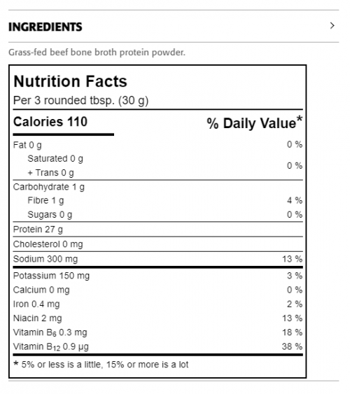 Beef Bone Broth Protein· From New Zealand - New Roots Herbal