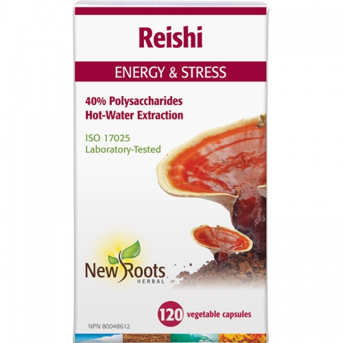 Reishi Extract · 40% Polysaccharides · 500 mg - New Roots Herbal