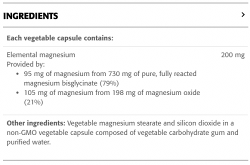 Magnesium Bisglycinate 200 mg - New Roots Herbal