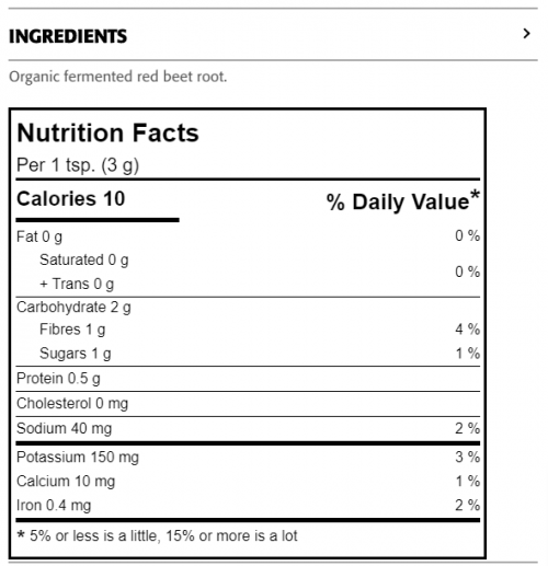 Fermented Red Beet - New Roots Herbal