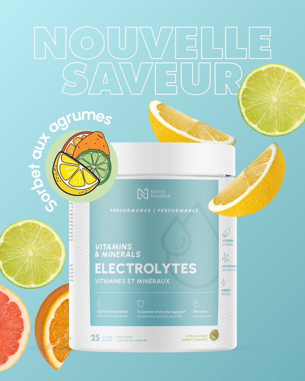 NOVA PHARMA - ELECTROLYTES