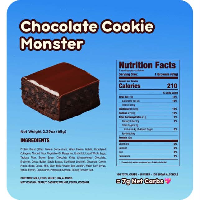 Prime Bites - Protein Brownies