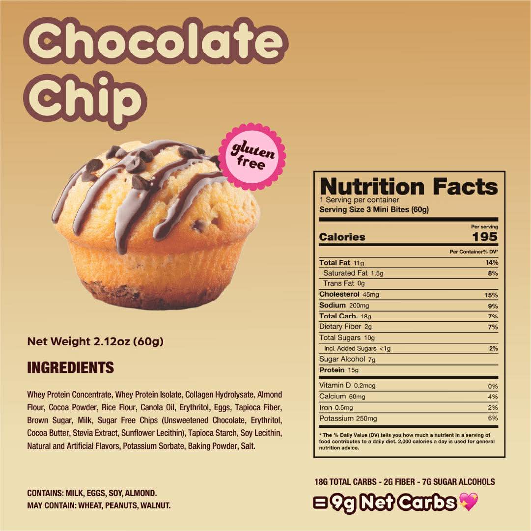 Prime Bites Mini Muffins