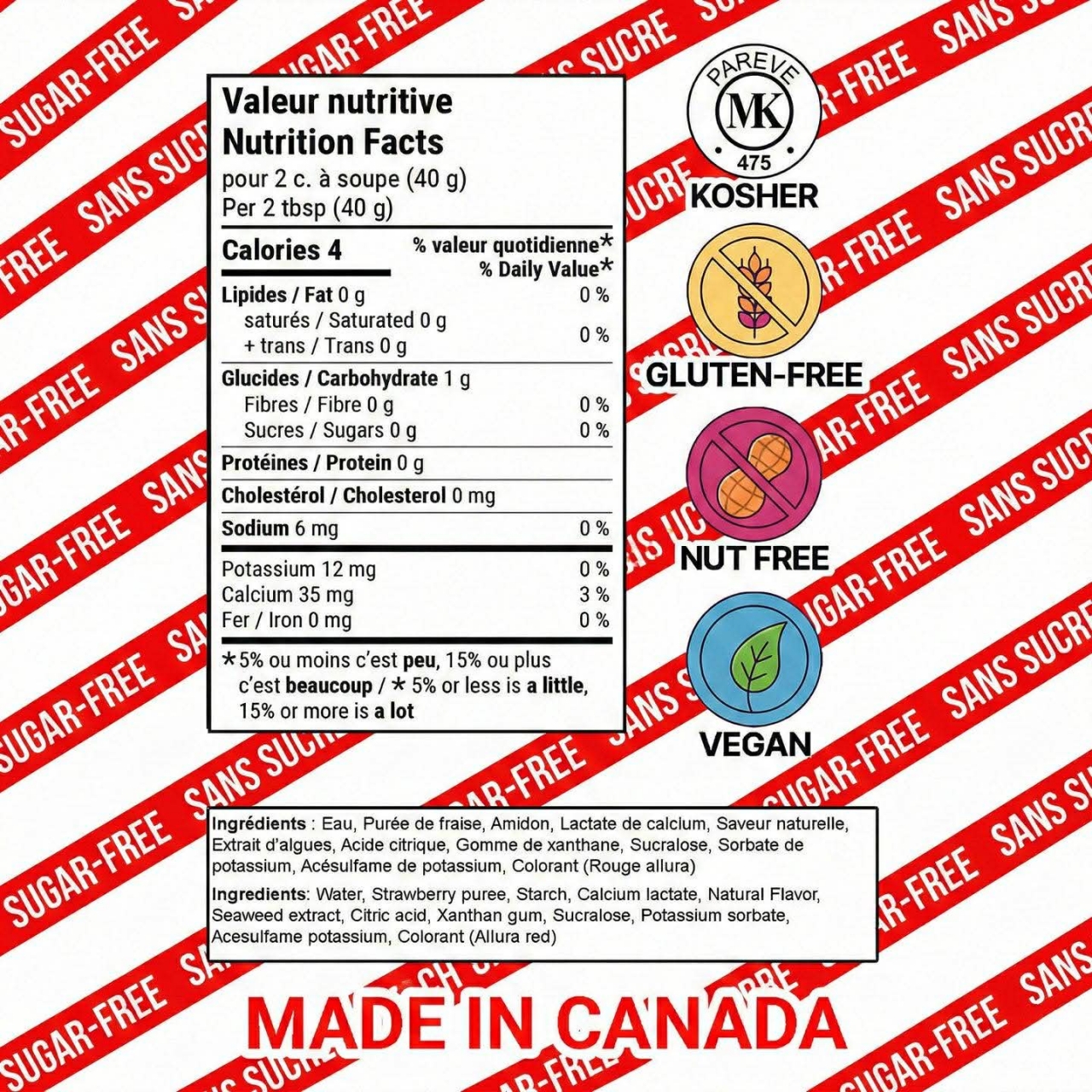 Bulles Éclatantes/Bubble Tea SANS SUCRE