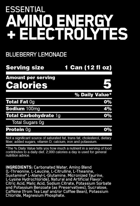 Amino Energy & Electolyte RTD