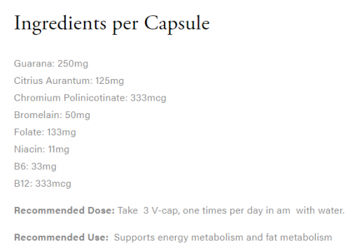 Fatmetab B-Complex Vcaps