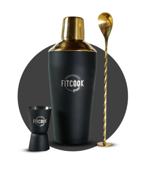 FIT COOK FOODZ - Ensemble Shaker de Mixologie
