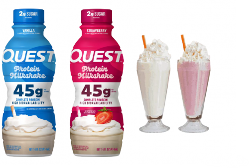 Quest Protein milkshake