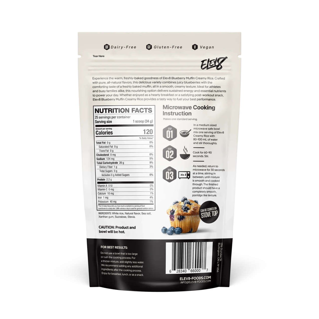 Elev8 - Riz Crémeux