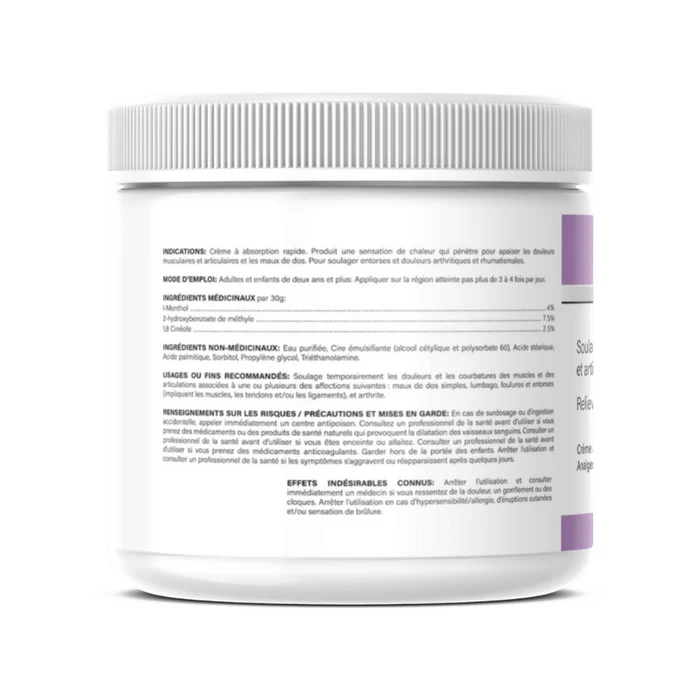 Crème analgésique Vita-rub