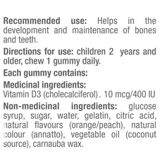 Ironkids Gummies, Vitamin D