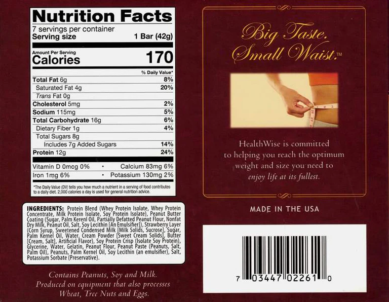 Barres protéinées à étages HW