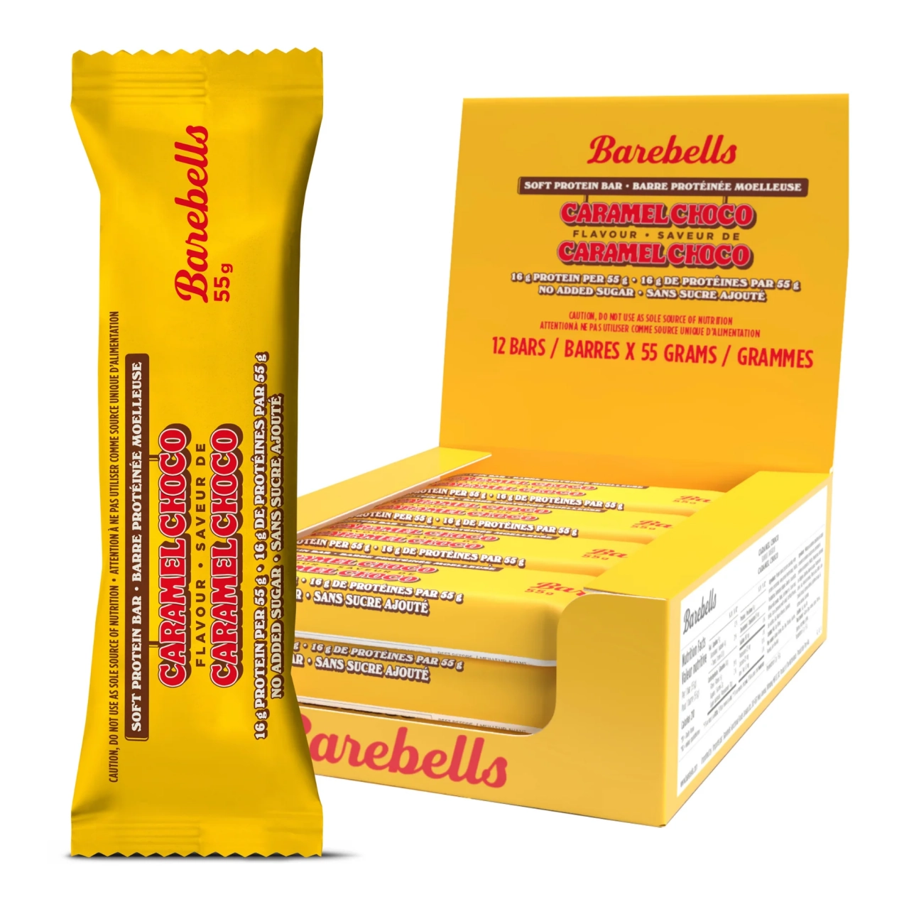 BAREBELLS Barre Protéinée Tendre - 55g