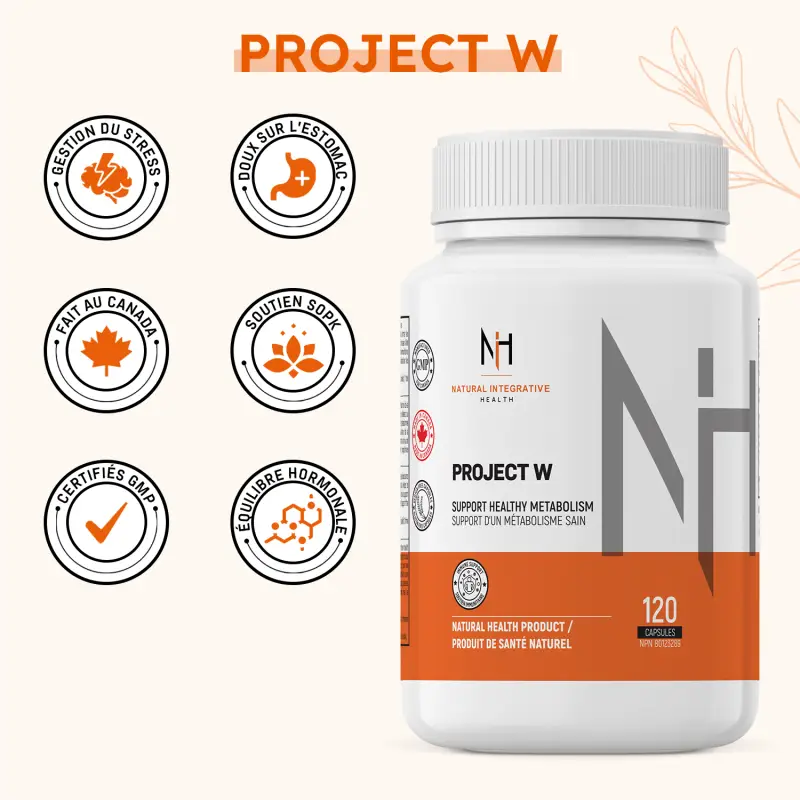 Project W supplément en santé hormonal féminine -