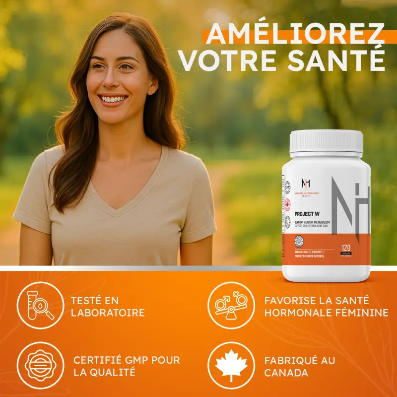 Project W supplément en santé hormonal féminine -