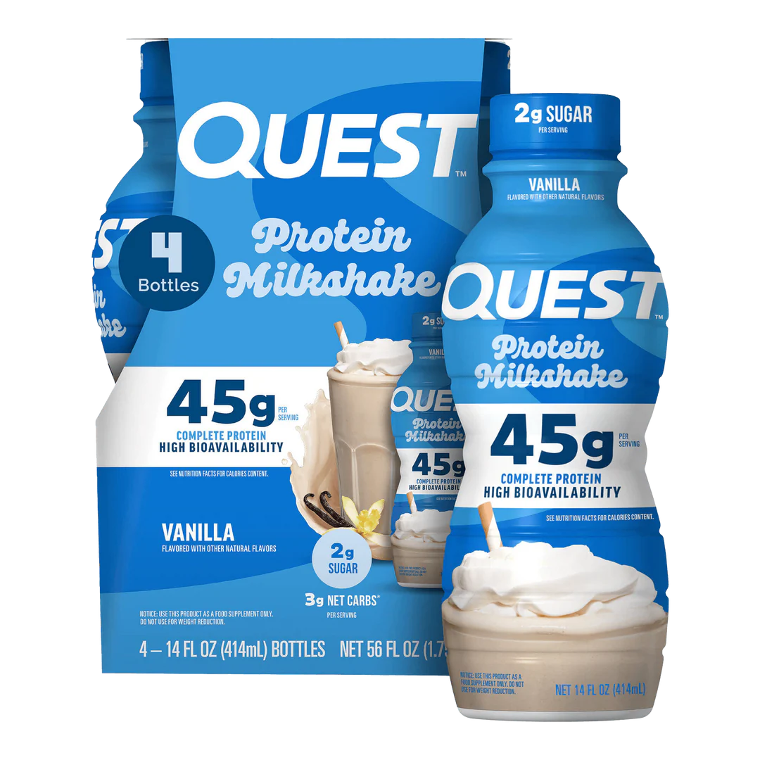 Quest Protein milkshake