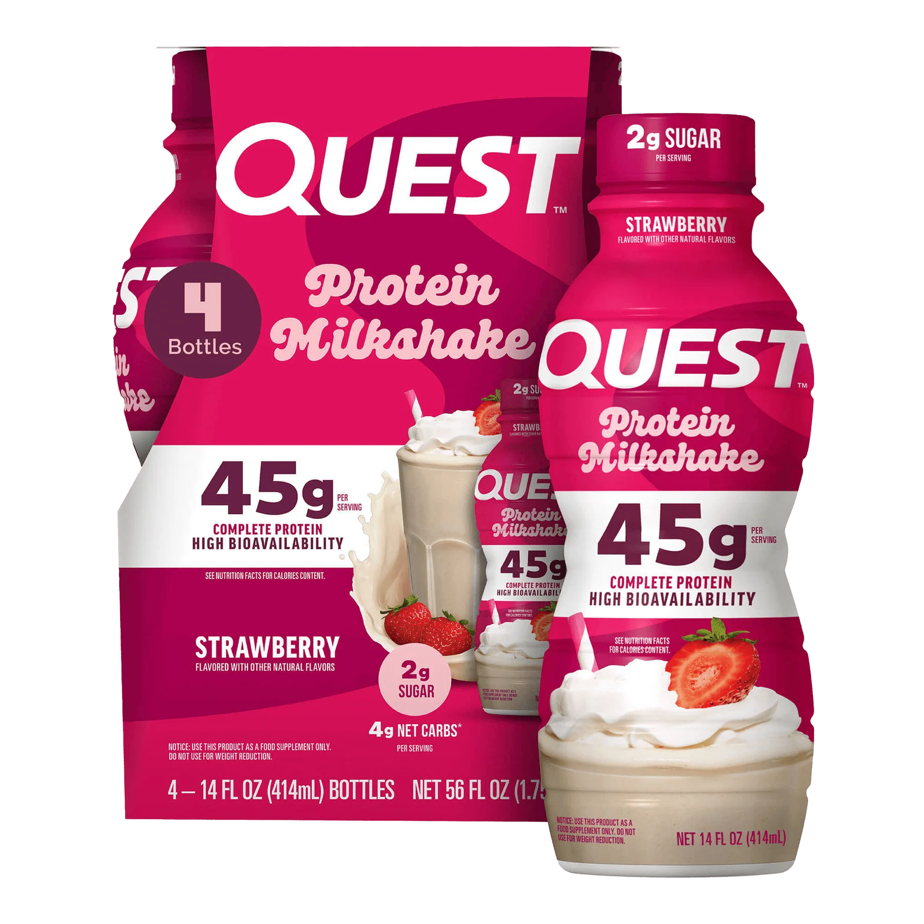 Quest Protein milkshake
