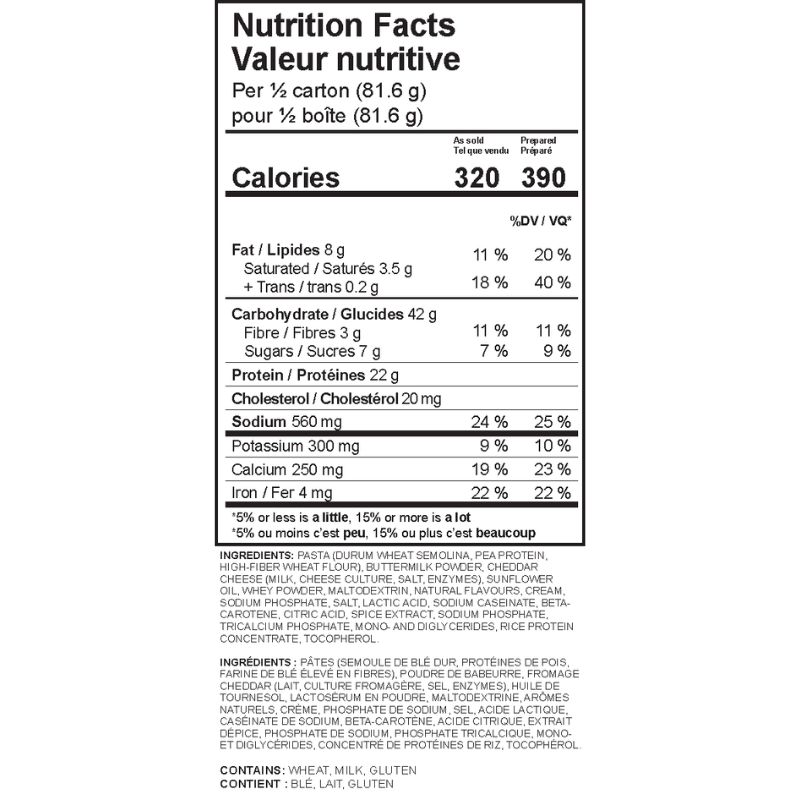 SinFit – Macaroni au fromage riche en protéines