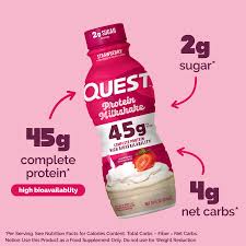 Quest Protein milkshake