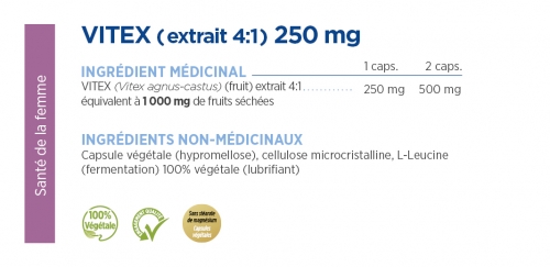 Vitex extrait 4:1 250 mg